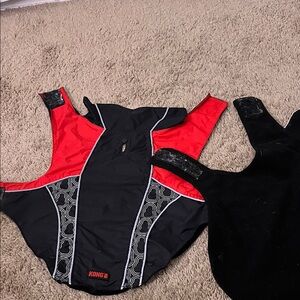 KONG Black and Red Dog Rain Coat